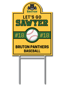 Custom Baseball Signs | Bruton Panthers