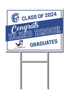 Blind Brook Community Graduation Signs