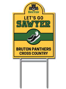 Custom Cross Country Signs | Bruton Panthers