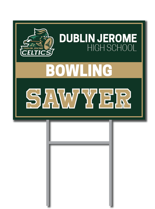 Bowling Signs | Dublin Jerome Celtics