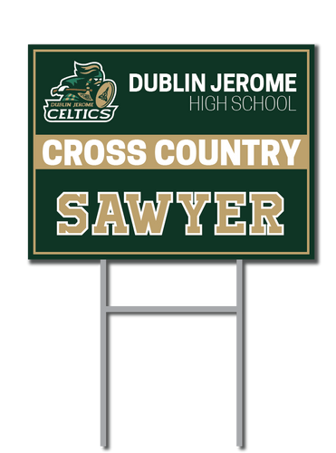 Cross Country Signs | Dublin Jerome Celtics