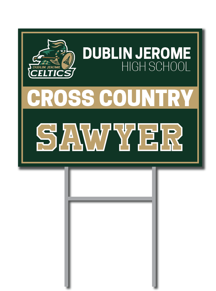 Cross Country Signs | Dublin Jerome Celtics