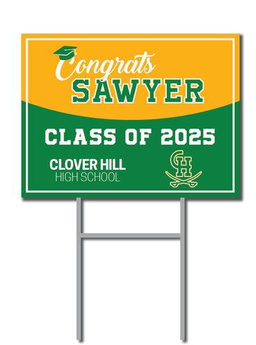 Custom Name Signs | Clover Hill High School Fundraiser