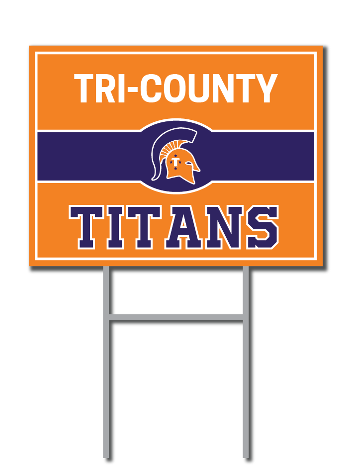 Titans Support Signs | Tri-County Titans