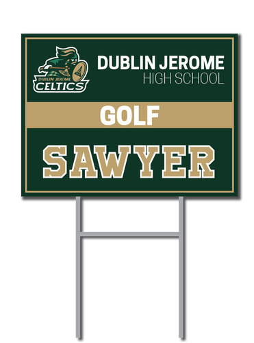 Golf Signs | Dublin Jerome Celtics