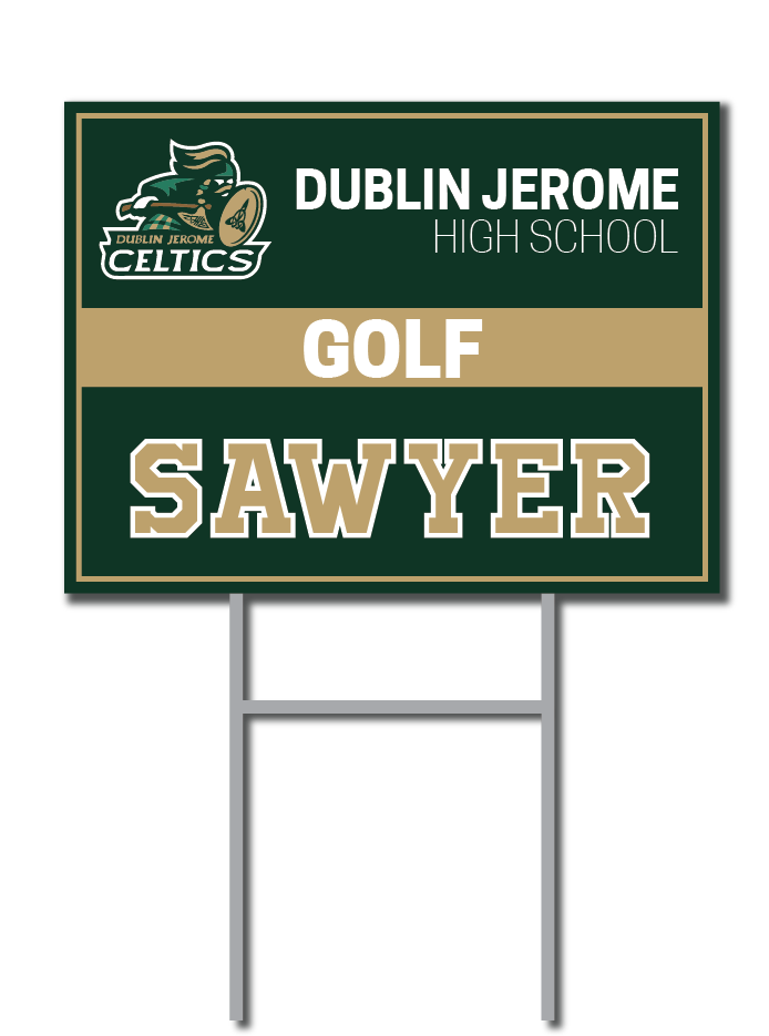 Golf Signs | Dublin Jerome Celtics