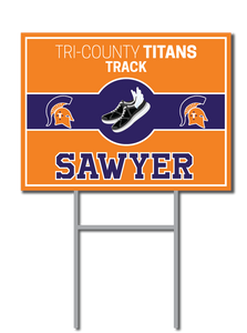 Custom Track Signs | Tri-County Titans