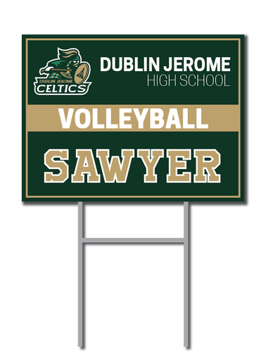 Volleyball Signs | Dublin Jerome Celtics