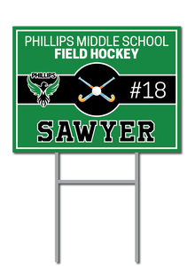 Custom Field Hockey Signs | Phillips Middle School