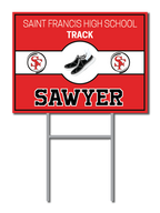 Custom Name & Sport Signs | Saint Francis High School