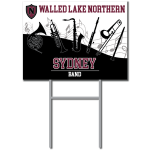 Band Yard Sign | WLN Music Boosters