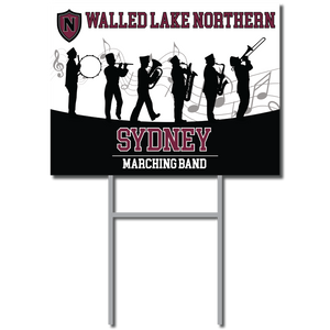 Custom Yard Sign | WLN Marching Band Fundraiser