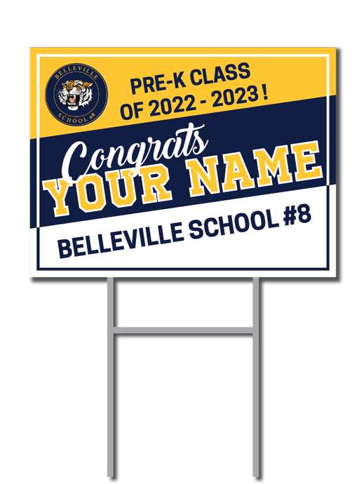 Belleville Pre-K Custom Name Signs