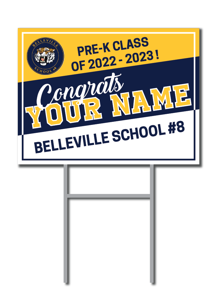 Belleville Pre-K Custom Name Signs