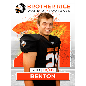 Senior Banner - Brother Rice Football