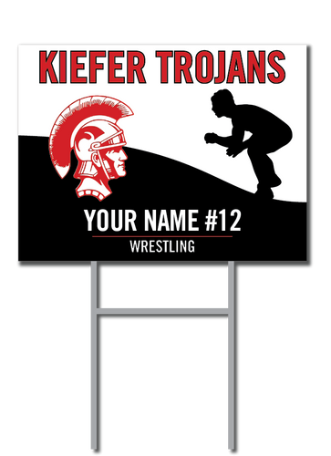 'Pick Your Sport' Signs | Kiefer Trojans Fundraiser
