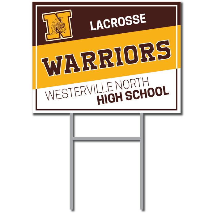 Team Support Signs | Westerville Warriors Girls Lacrosse Fundraiser