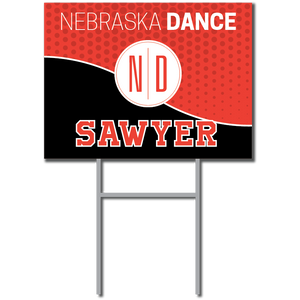 Custom Support Signs | Nebraska Dance Fundraiser